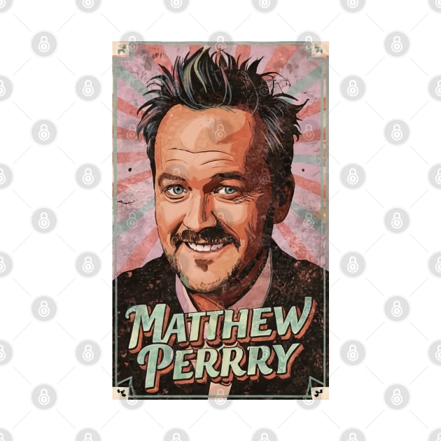 Matthew Perry Friends Rip Art by Zachariya420