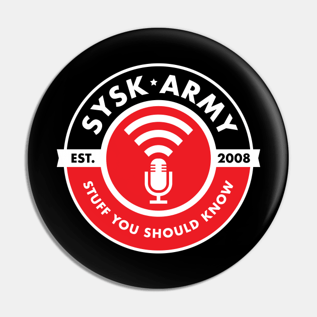 SYSK Army Logo Pin by SYSK Army