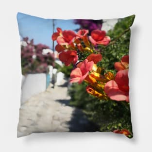 Skopelos Island in Greece Pillow