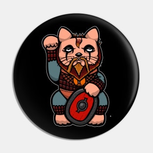 floki Lucky cat Pin