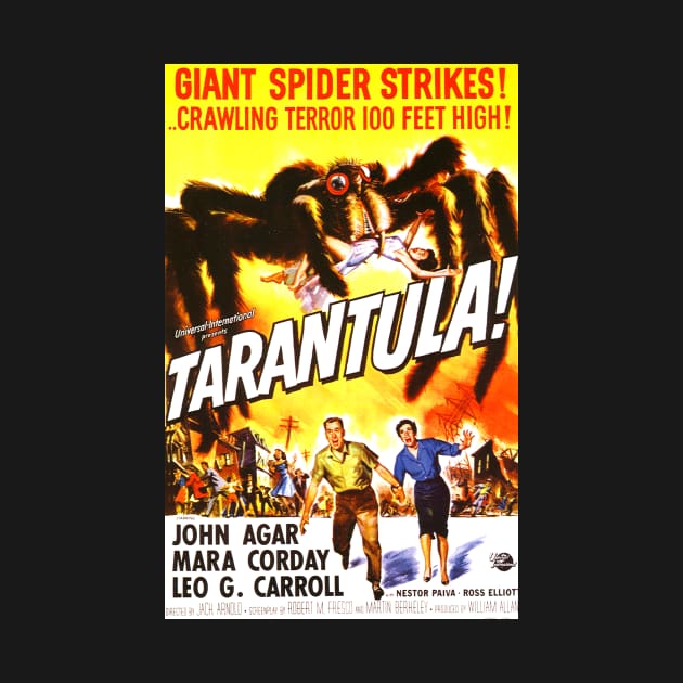 Classic Science Fiction Movie Poster - Tarantula by Starbase79