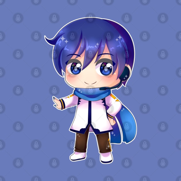 VOCALOID Kaito chibi by Nadi-chan16