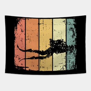 Diver Vintage Tapestry