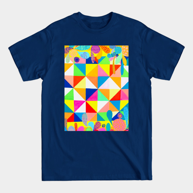 Discover Floral Geometry - Pattern - T-Shirt