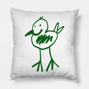 Funny Little Bird Pillow