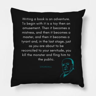 Churchill Quote Pillow