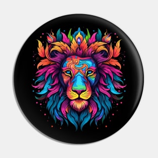 Lion Halloween Pin