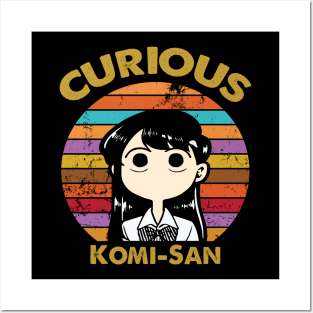 Komi San-none matte poster-constantine2454 by TeeFury