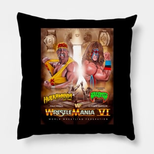 Wrestlemania 6 Pillow