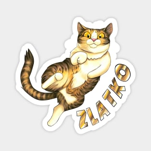Zlatko's Merch with name on Magnet