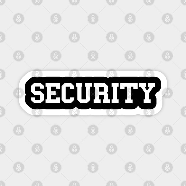 Security Magnet by Xtian Dela ✅