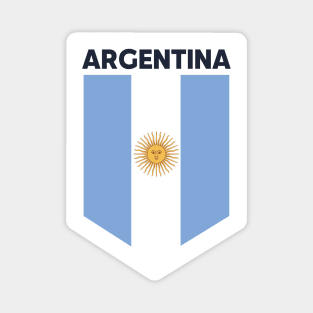 Argentina Flag Emblem Magnet