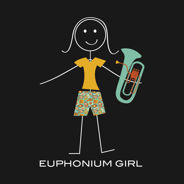 Funny Womens Euphonium Design by whyitsme