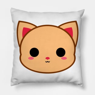 Cute Orange Bristish Short Hair Cat Pillow