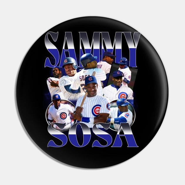 Vintage Sammy Sosa Baseball Pin by Chea Shepherd