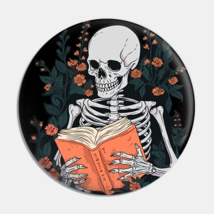 Book Aesthetic Skeleton, Reading til death. Pin