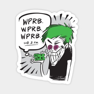WPRB Hypnotized Cheese Magnet