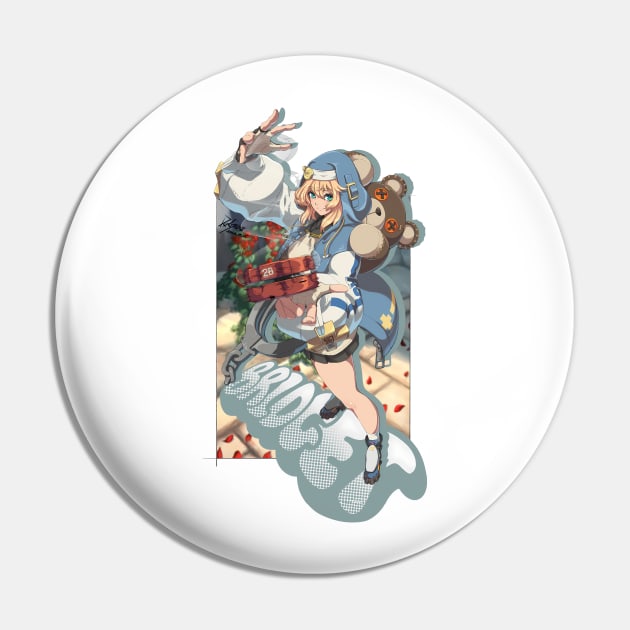 Bridget Guilty Gear Pin by 1001 Artwork