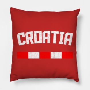 Hrvatska / Croatian Vintage Style Design Pillow