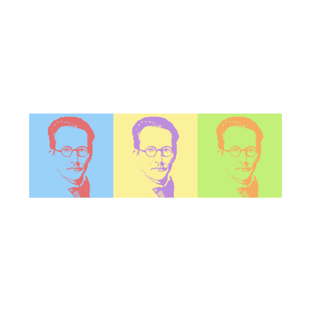 Erwin Schrödinger by acrossTPB