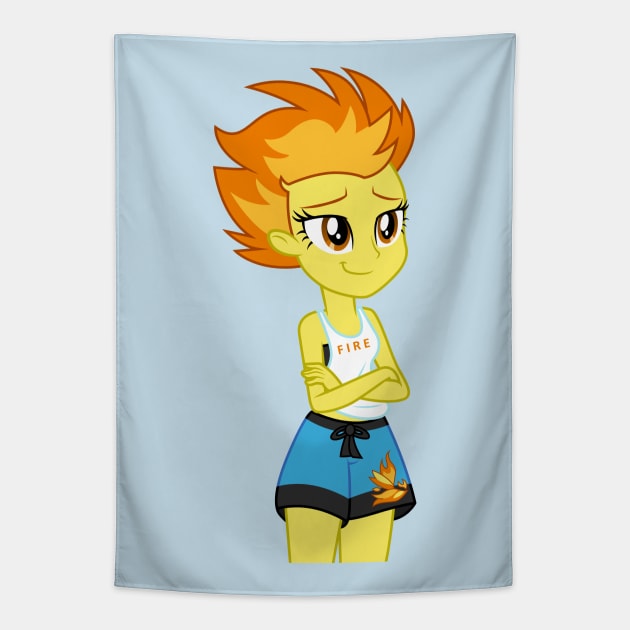 Spitfire Equestria Girl Tapestry by CloudyGlow