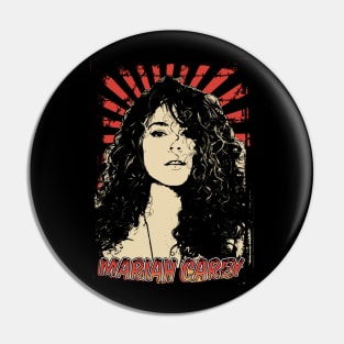 Mariah Carey 90s Retro Vintage Aesthetic Pin