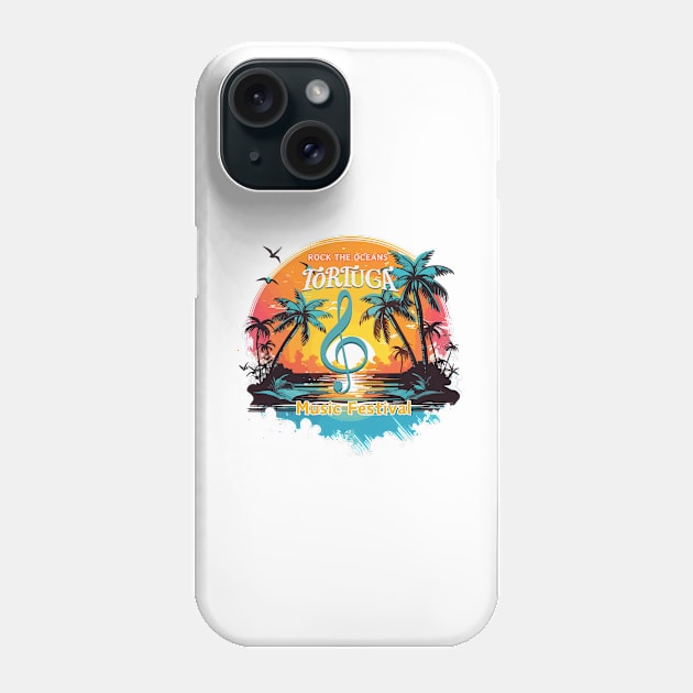 Tortuga music festival Phone Case by smkworld