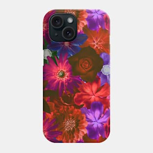 Mystical Fantasy Garden Flowers - Enchanted Flowers Phone Case