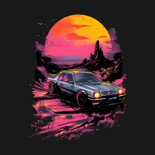 Red Sunset Saab T-Shirt