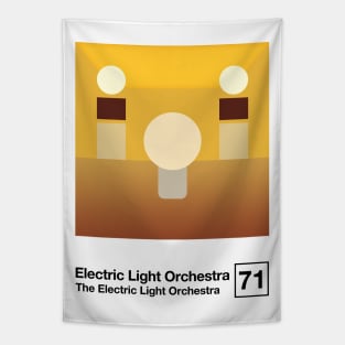 ELO / Minimalist Style Graphic Poster Design Tapestry