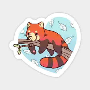 Red Panda Chill Magnet