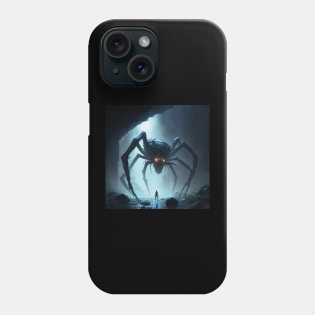 giant spider Phone Case by rocknerd