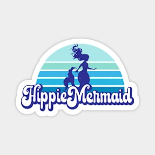 Hippie Mermaid Magnet