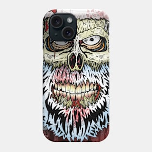Zombie Santa by Grafixs©/ Miguel Heredia Phone Case