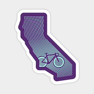 California State of Cycling Magnet