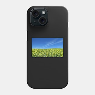 Canola Fields under a Prairie Sky Phone Case