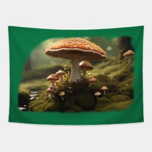 Mushroom Patch Tapestry