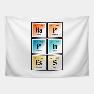 Happiness | Periodic Table of Elements Tapestry