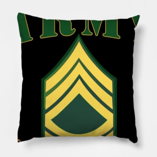 POCKET - ARMY -  SFC - Retired Pillow