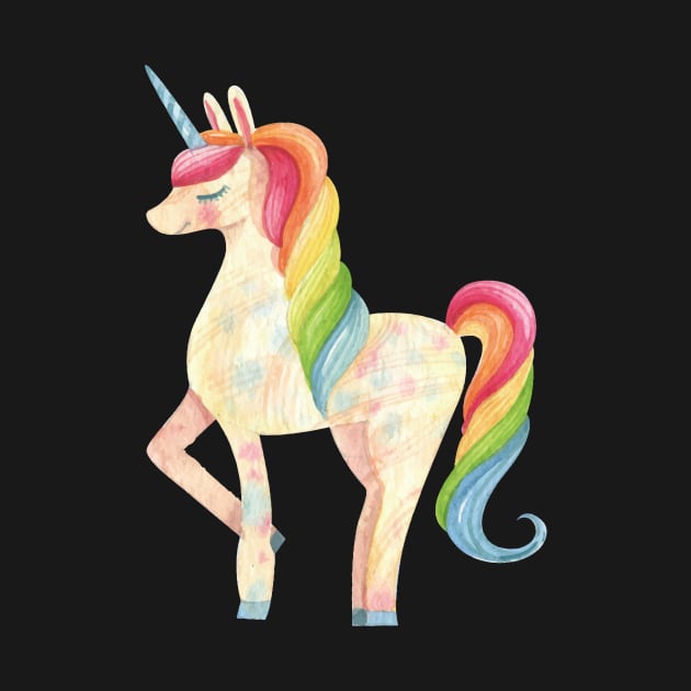 Rainbow Unicorn by zackmuse1