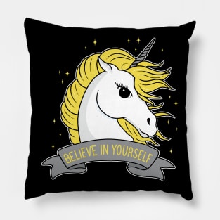 Unicorn - Believe in yourself Pillow