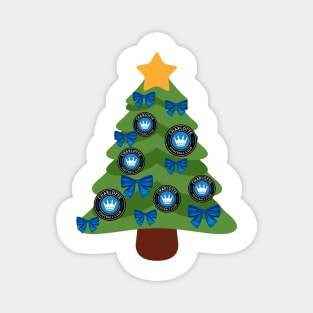 Charlotte FC Christmas Magnet