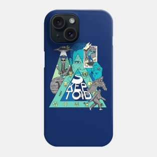 Skeptoid Podcast Conspira-Tee (Color) Phone Case