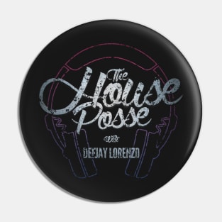 Heavy Grunge Red Headphone (The House Posse) Pin