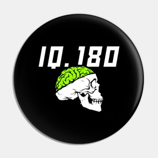 Skull IQ.180 Pin