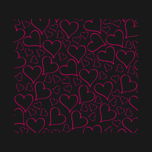 Valentines Day Heart Mania T-Shirt