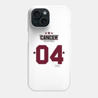 Zodiac Majesty Sport Cancer Team V2 Phone Case