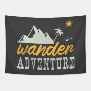 wander adventure Tapestry