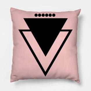 VECTORIAL TRIANGLE Pillow