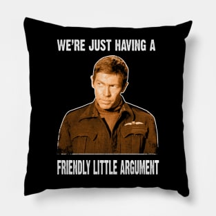 Breaking Free with Steve McQueen Vintage Film Tees for Action Enthusiasts Pillow